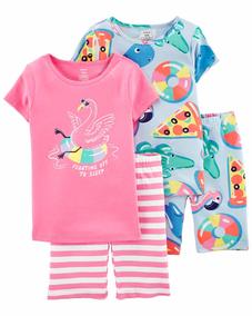 Kız Çocuk Pijama Seti 4'lü Paket 194135950566 | Carter’s