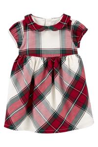 Kız Bebek Kısa Kollu Elbise 195861383376 | Carter’s