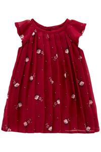 Kız Bebek Uzun Kollu Elbise 195861497073 | Carter’s