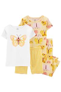 Küçük Kız Çocuk Pijama Set 4'lü Paket 195861612001 | Carter’s