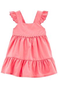 Kız Bebek Kısa Kollu Elbise Pembe 195861638209 | Carter’s
