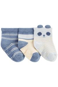 Erkek Bebek 3'lü Çorap Set 195861897552 | Carter’s