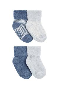Erkek Bebek 4'lü Çorap Set 195861905035 | Carter’s