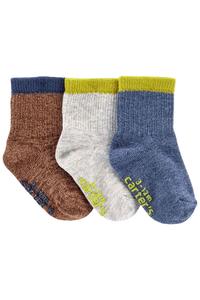Erkek Bebek 3'lü Çorap Set 195861964049 | Carter’s