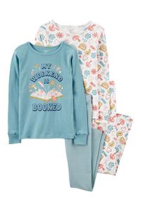 Kız Çocuk 4'lü Pijama Set 195861972327 | Carter’s